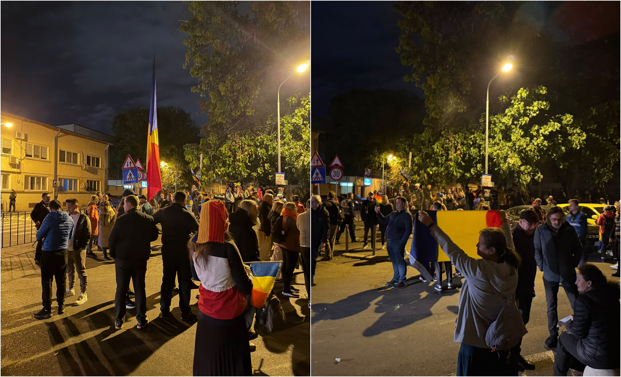 Călin Georgescu rămâne în arest: a 20-a noapte de proteste în fața Arestului Central din București