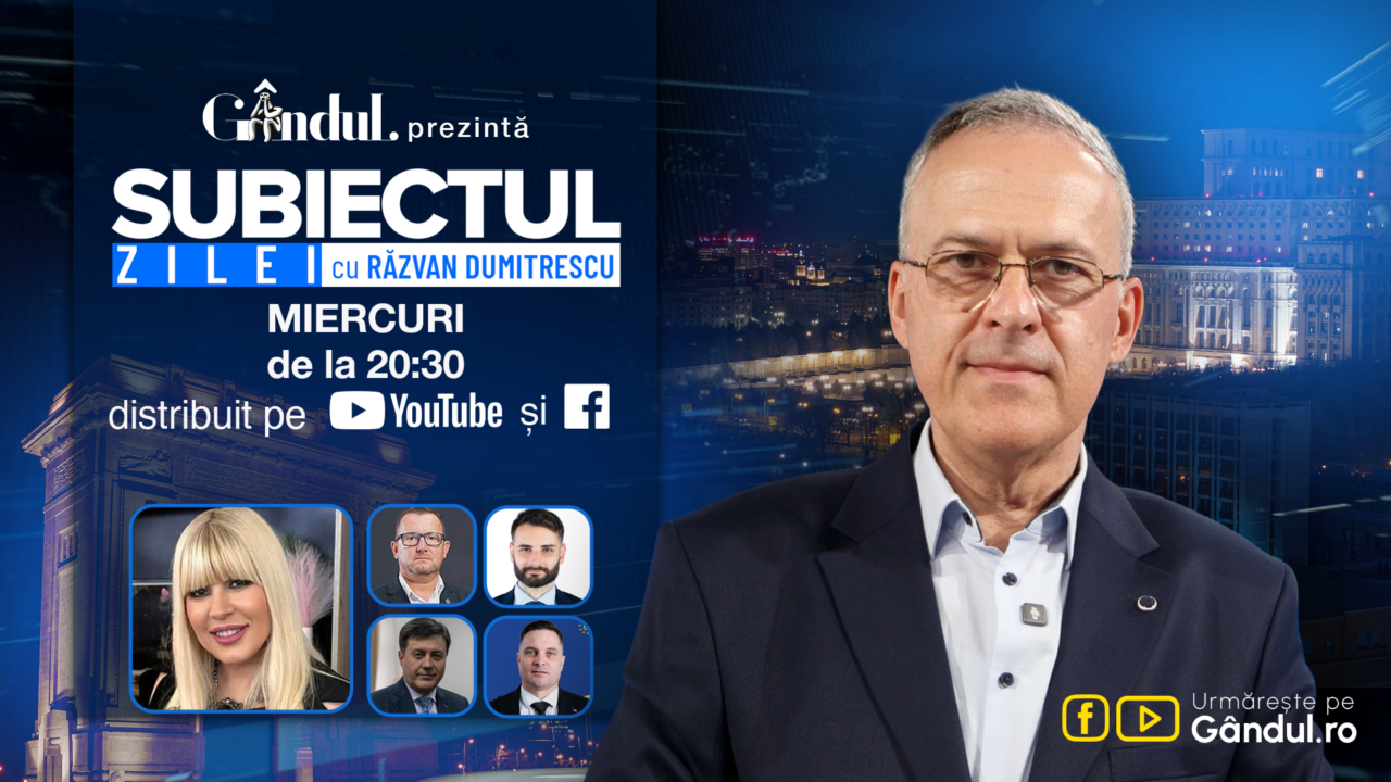 Elena Udrea analizează noul guvern Niculescu în emisiunea Subiectul Zilei cu Răzvan Dumitrescu