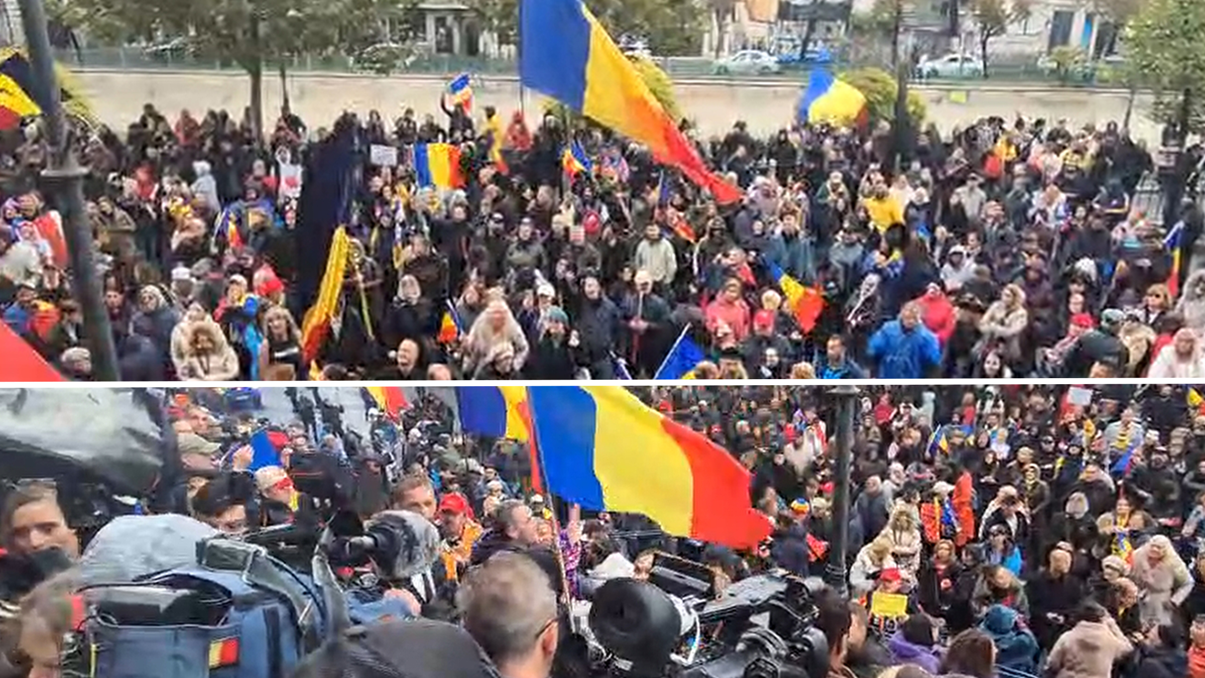 Protest violent în fața Curții de Apel: Susținătorii lui Călin Georgescu au huiduit magistrații