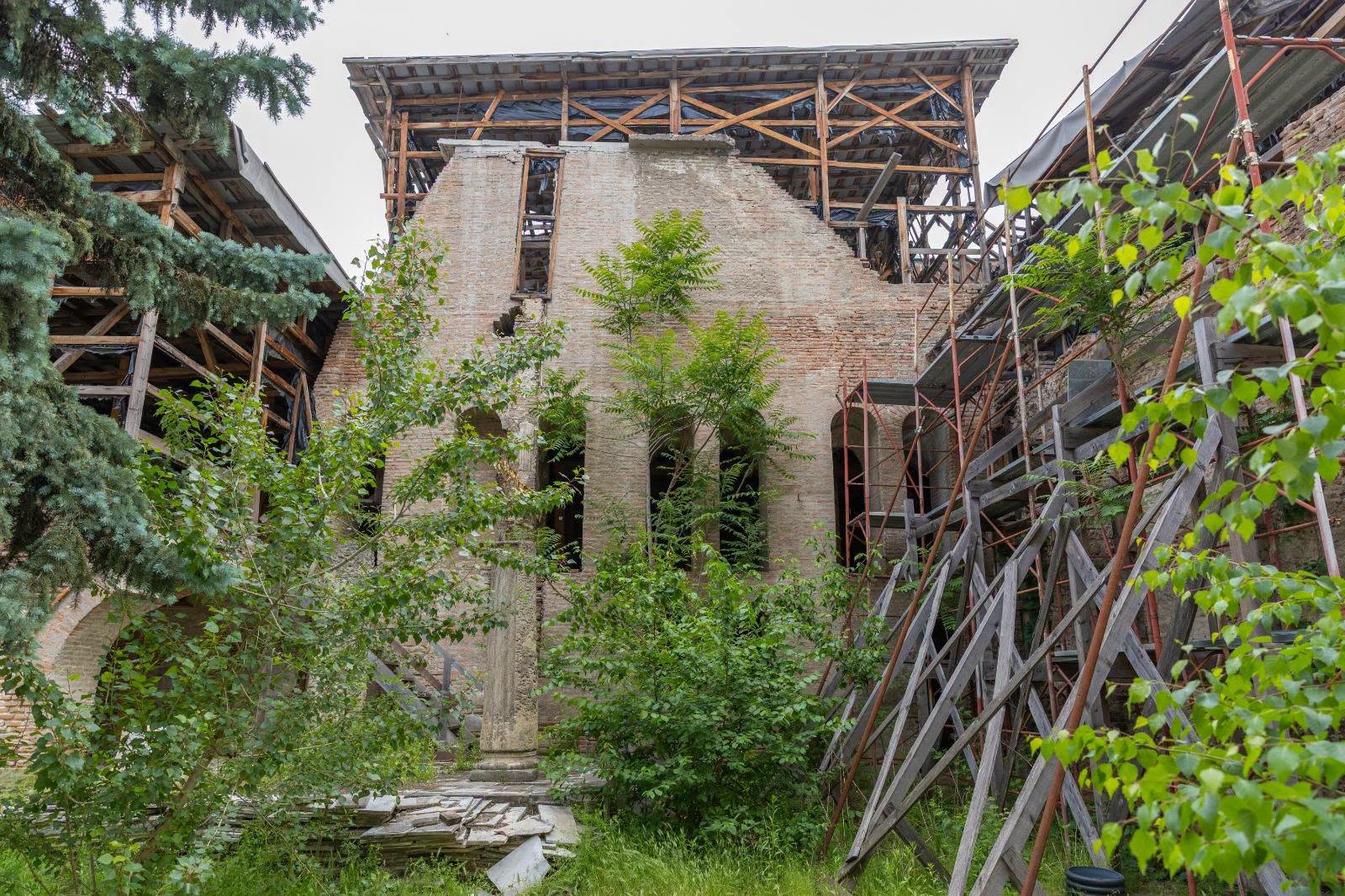 Lucrări de conservare la Curtea Veche: Primăria Municipiului București a dat ordinul de începere a intervenției