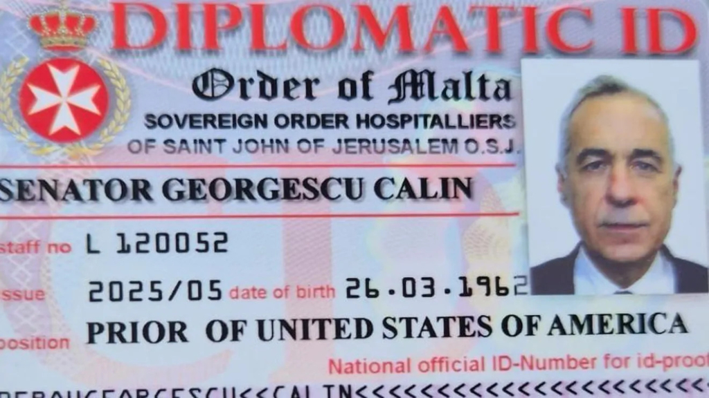 Călin Georgescu ar deține o legitimație diplomatică falsă găsită la percheziții