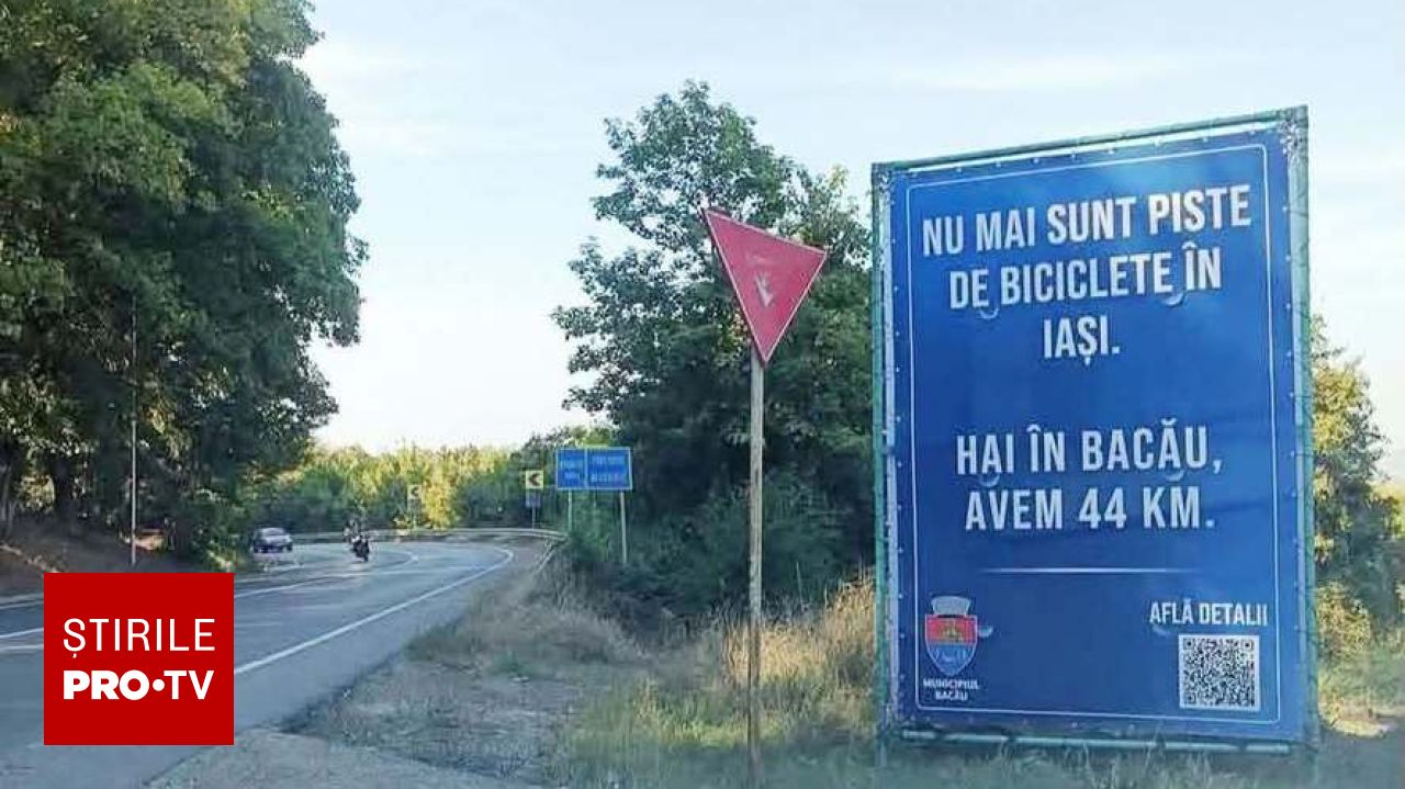 Conflict între primarii Iașiului și Bacăului după desființarea pistelor de biciclete din Iași