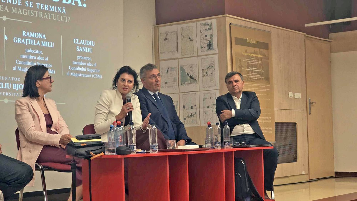 Crin Bologa și judecătoarea CSM Grațiela Milu: Justiția din România este într-un punct critic