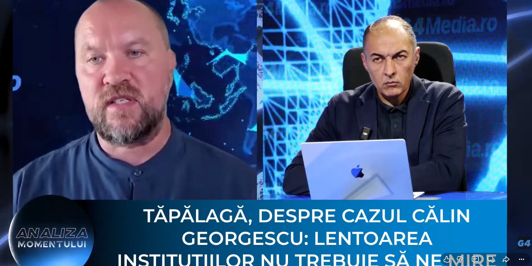 Dan Tăpălagă: Justiția îl avantajează pe Călin Georgescu prin întârzierea anchetelor