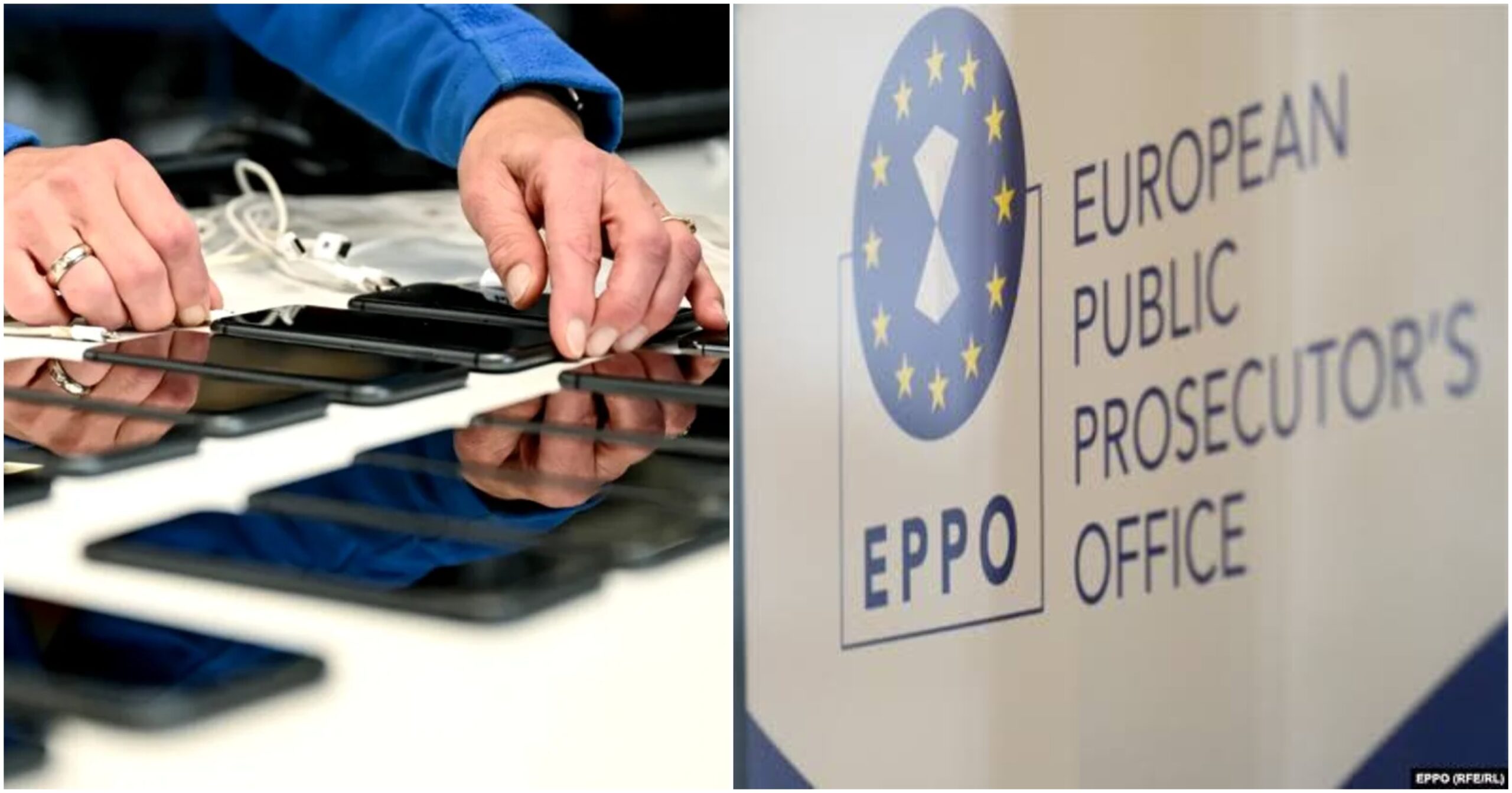 Rețea criminală de amploare a vândut un milion de telefoane uzate ca fiind noi în UE