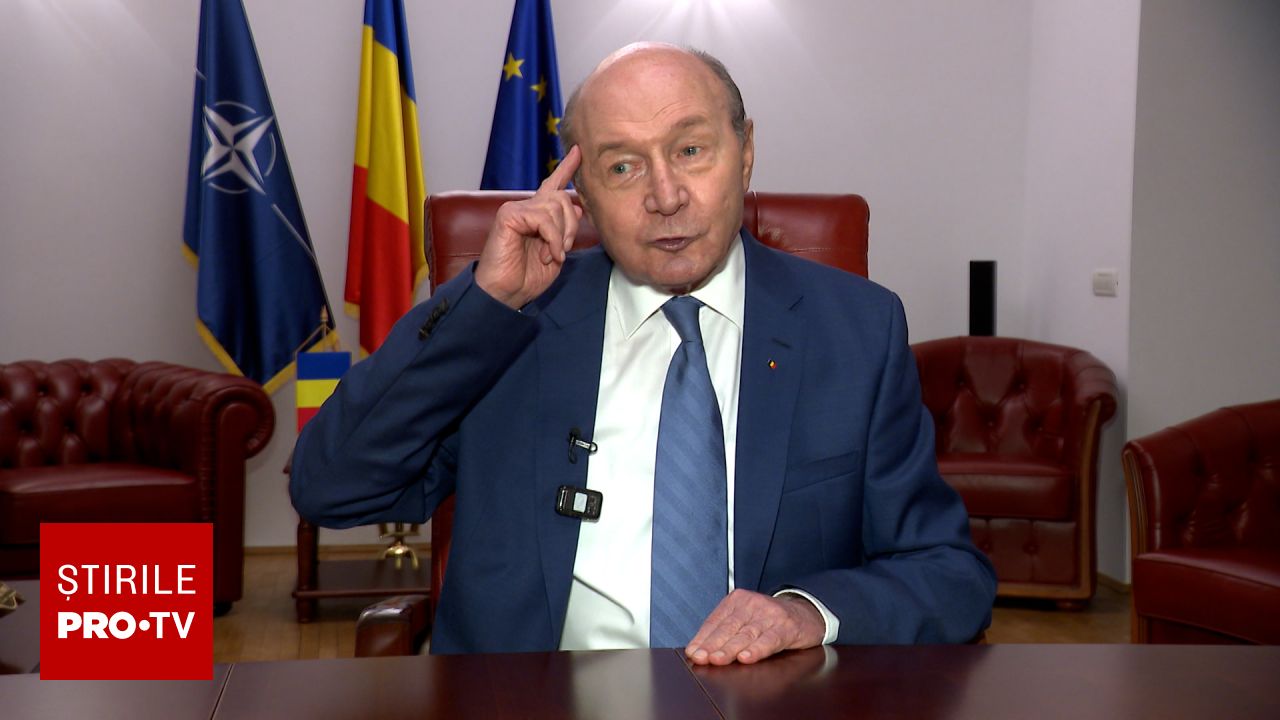 Traian Băsescu despre dosarul lui Călin Georgescu: „El trebuia arestat din momentul în care a fost acuzat”