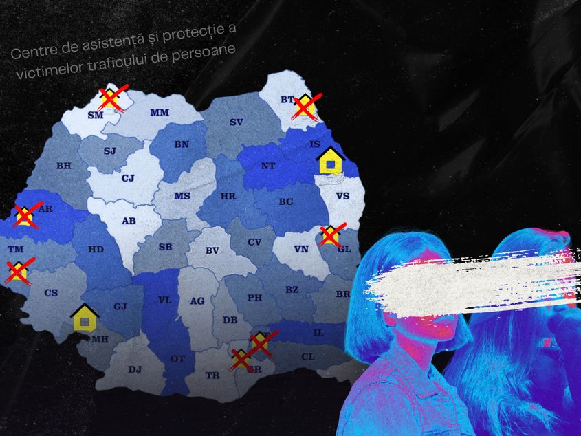 Centre de asistență pentru victimele traficului de persoane sunt de fapt fantomă în România