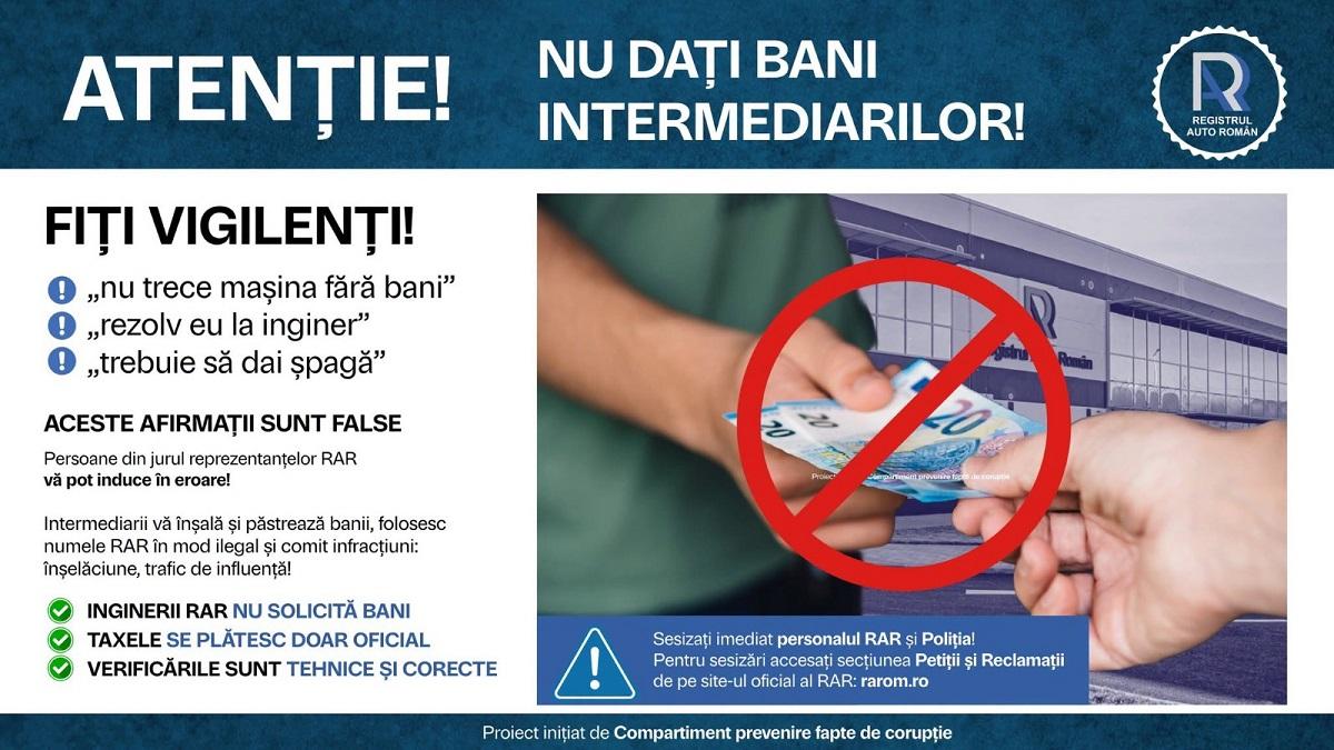 Alianță între RAR și DGA pentru combaterea corupției la inspecțiile tehnice periodice