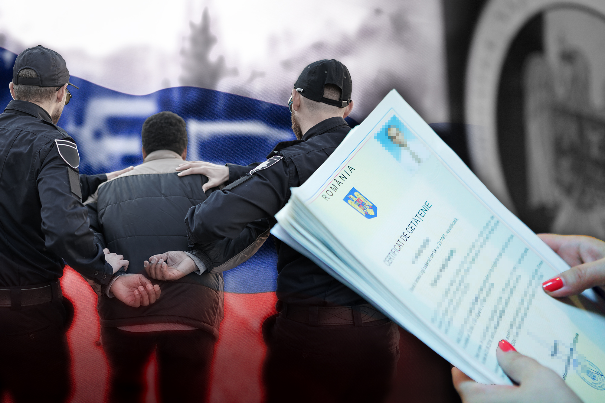 Rețea de falsificare a actelor de identitate: 16 cetățeni ruși vor fi judecați în România