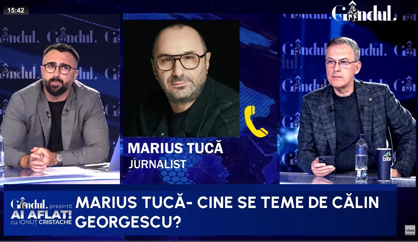 Marius Tucă: Se încearcă legarea dosarului Bogdan Peșchir cu ancheta privind Călin Georgescu
